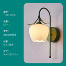 Mediterranean style glass wall light for indoor lighting