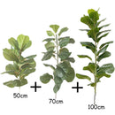 Large artificial ficus plant for indoor and outdoor decoration