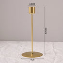 Creative retro metal candle holder for party and wedding decor