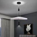 Minimalist LED chandelier with creative art design for modern interiors