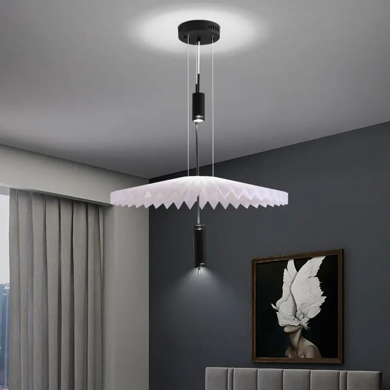 Minimalist LED chandelier with creative art design for modern interiors
