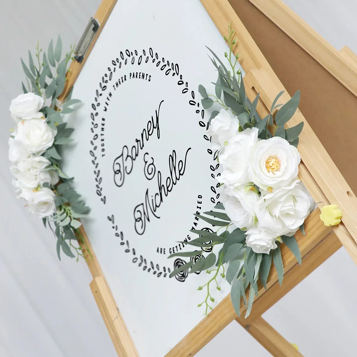 Artificial flower kit for boho wedding and home decorations - vue 6 sur 8