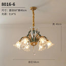 Rustic crystal chandelier for industrial indoor lighting