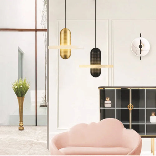 Nordic design natural marble chandelier for elegant interiors - vue 4 sur 14
