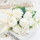 Silk peony bridal bouquets floral decorations for weddings