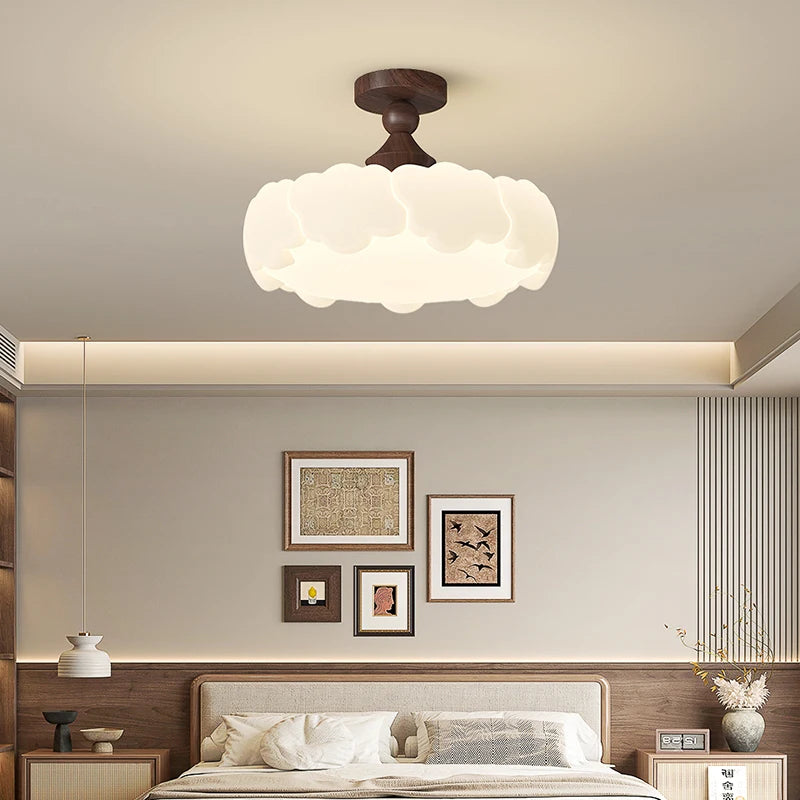 Creative retro medieval-style ceiling light for children's bedroom