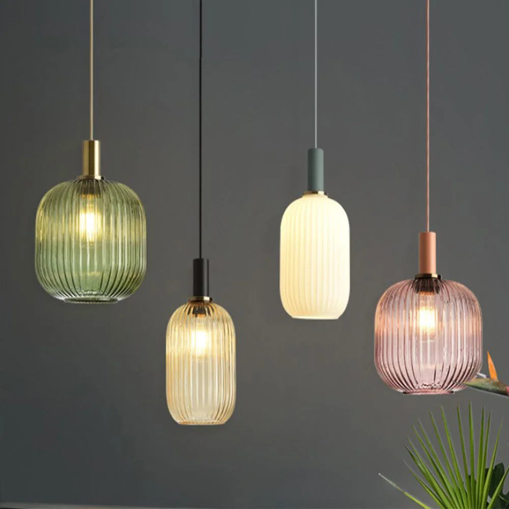 Elegant glass chandelier for stylish interior decor
