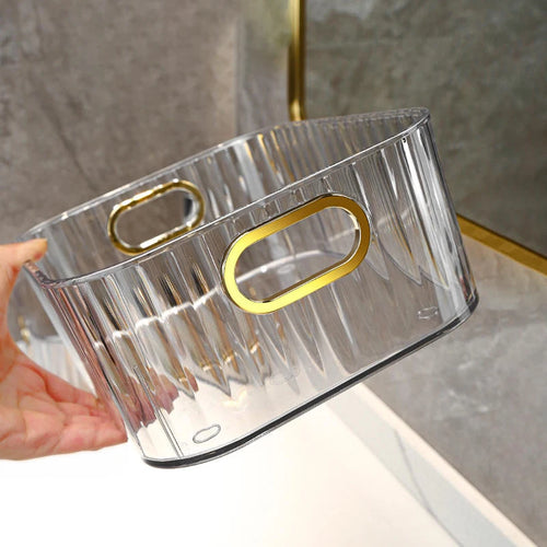 stackable acrylic drawer for storing cosmetics and accessories - vue 6 sur 8