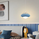 Modern Nordic UFO cartoon pendant light for boys