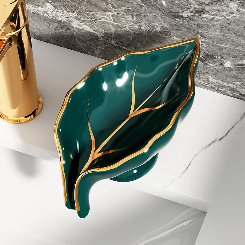 luxury ceramic soap box for bathroom - vue 10 sur 10