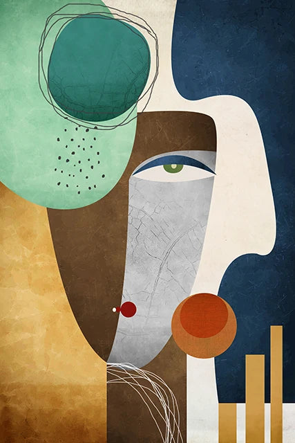 peintures abstraites modernes pour décoration murale intérieure