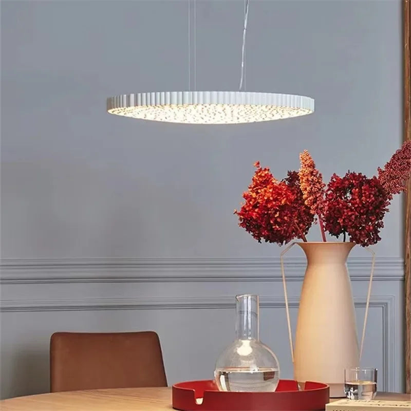Calipso LED pendant light Italian design minimalist indoor lighting - vue 3 sur 8