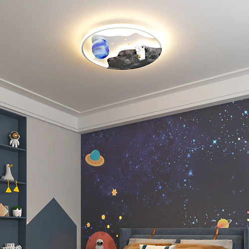 Creative astronaut chandelier for bright interior décor - vue 5 sur 8