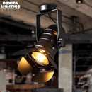 Retro industrial style pendant light with vintage LED lighting