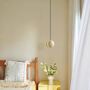 Wabi-sabi moonstone chandelier warm decorative pendant light