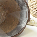 seagrass basket handwoven planter decorative for home