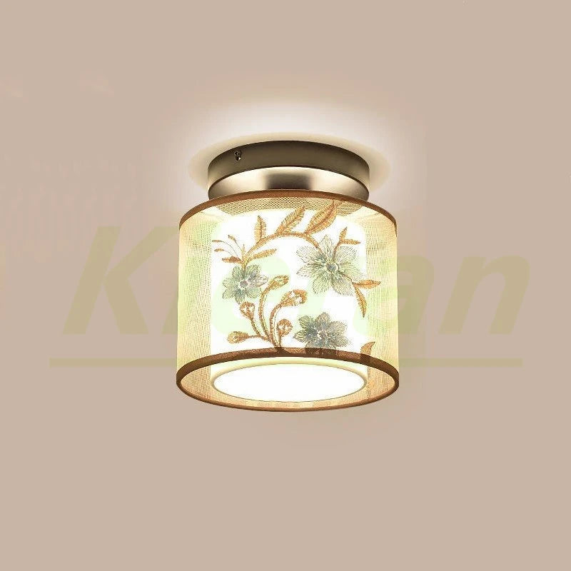 Modern lotus bird LED ceiling light for hotel decoration - vue 23 sur 30