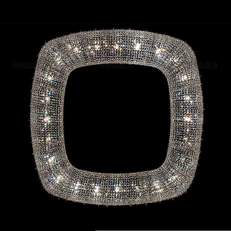Decorative crystal chandelier for elegant indoor lighting