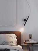 Creative LED pendant light with adjustable angle