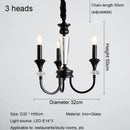 Retro luxury American style crystal chandelier