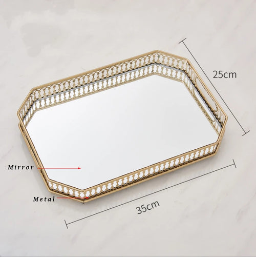 Gold plated metal candle holder for weddings and elegant decoration - vue 12 sur 15