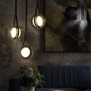 Creative yoyo Nordic glass chandelier for modern decor