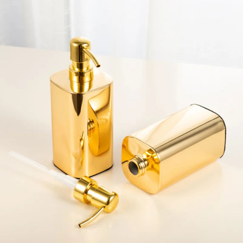 stainless steel soap dispenser for bathroom and accessories - vue 6 sur 9