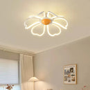 Modern flower-shaped ceiling light for romantic decor