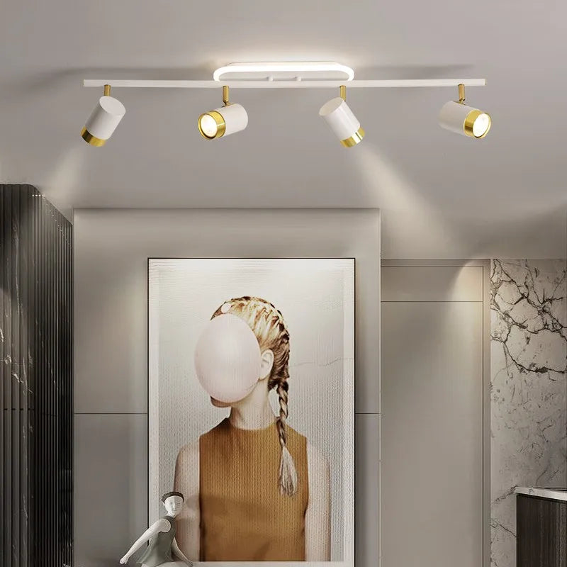 Modern LED chandelier for clothing store and living room - vue 4 sur 18