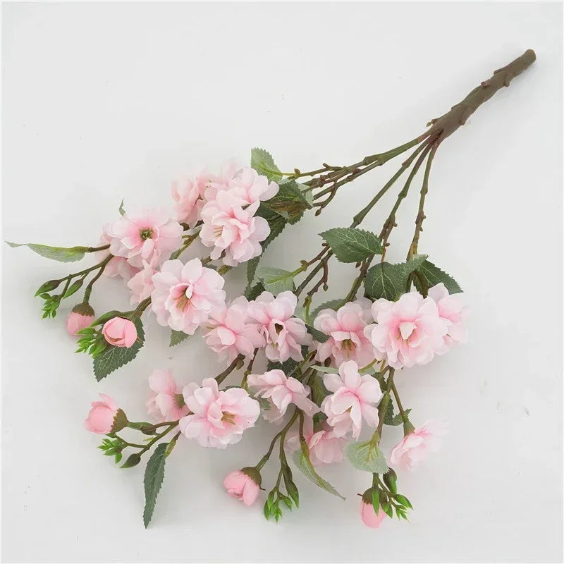 Artificial silk rose bouquet for interior decoration - vue 6 sur 11
