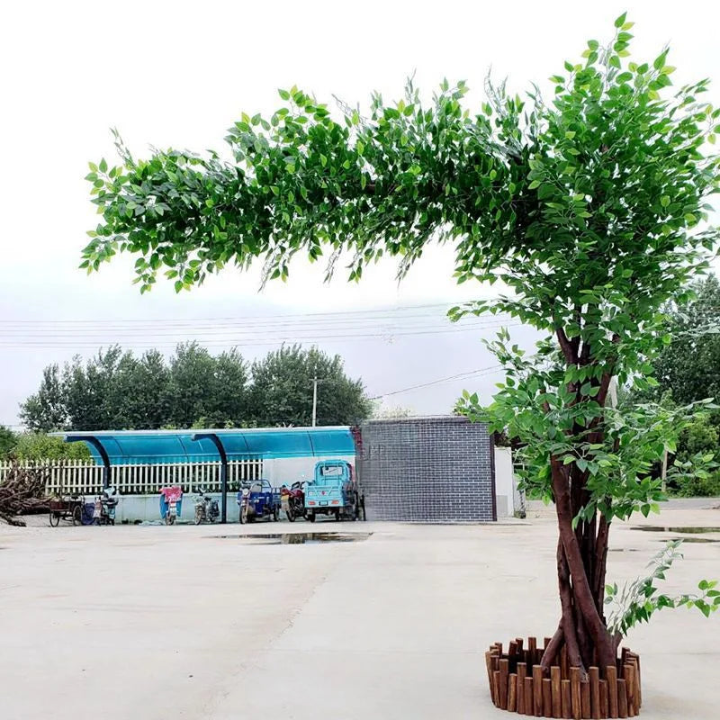 Decorative artificial banyan tree for indoor and hotel use - vue 13 sur 14