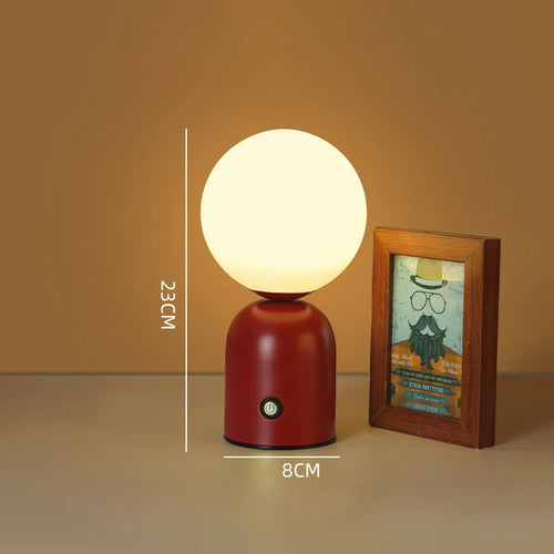 Rechargeable LED desk lamp for indoor decorative lighting - vue 10 sur 10