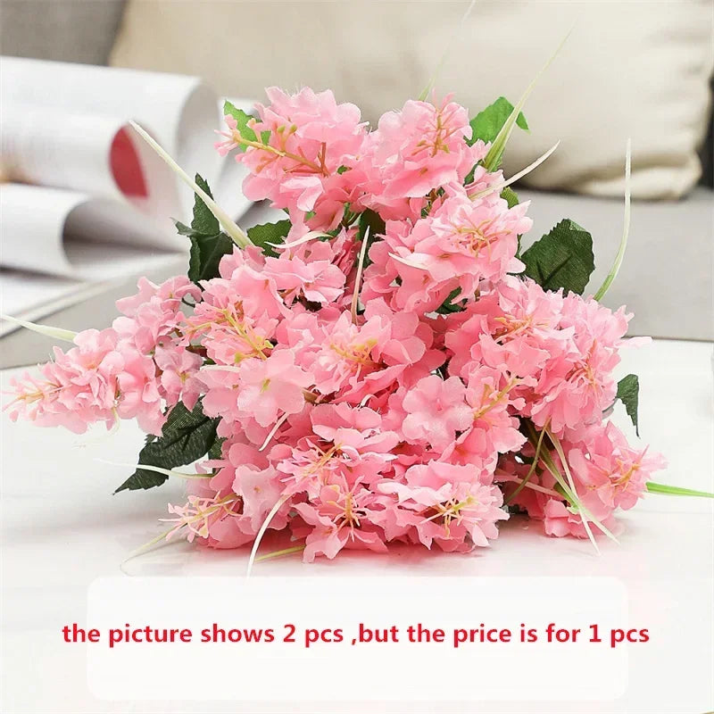 Artificial hyacinth bouquet for elegant floral decoration - vue 11 sur 13