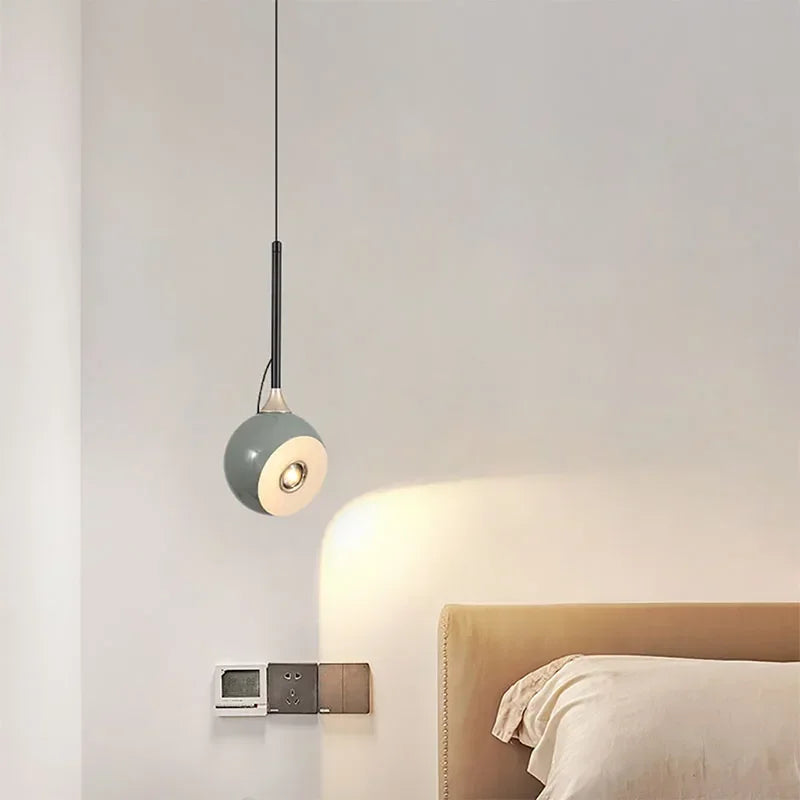 Nordic design LED pendant light ideal for study interior décor - vue 5 sur 9