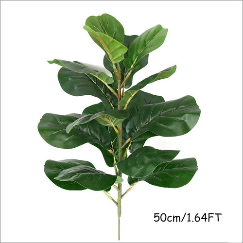 Artificial ficus lyrata plant for indoor and outdoor decoration - vue 18 sur 18