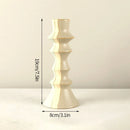 Nordic ceramic candle holder for decoration and weddings