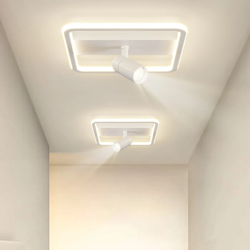 Simple modern spotlight for hallway, corridor, balcony and entrance - vue 5 sur 8