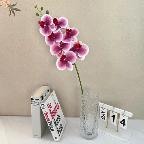 Artificial butterfly orchid 7 heads elegant floral decoration - vue 39 sur 40