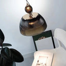 Retro glass pendant light for modern and cosy lighting