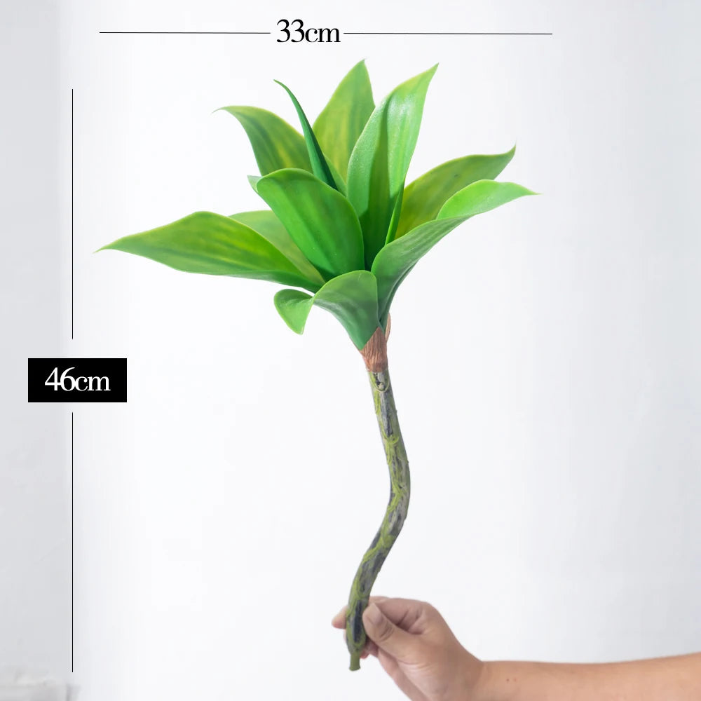 Artificial dracaena plant tropical potted tree indoor decoration