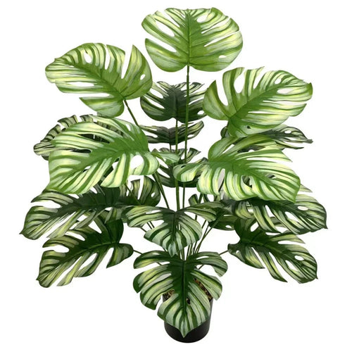 Artificial plants with large decorative leaves for indoors and offices - vue 20 sur 24