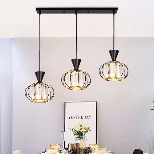 Modern crystal chandelier for elegant decorative lighting