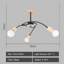 Modern sputnik chandelier industrial style for elegant interiors