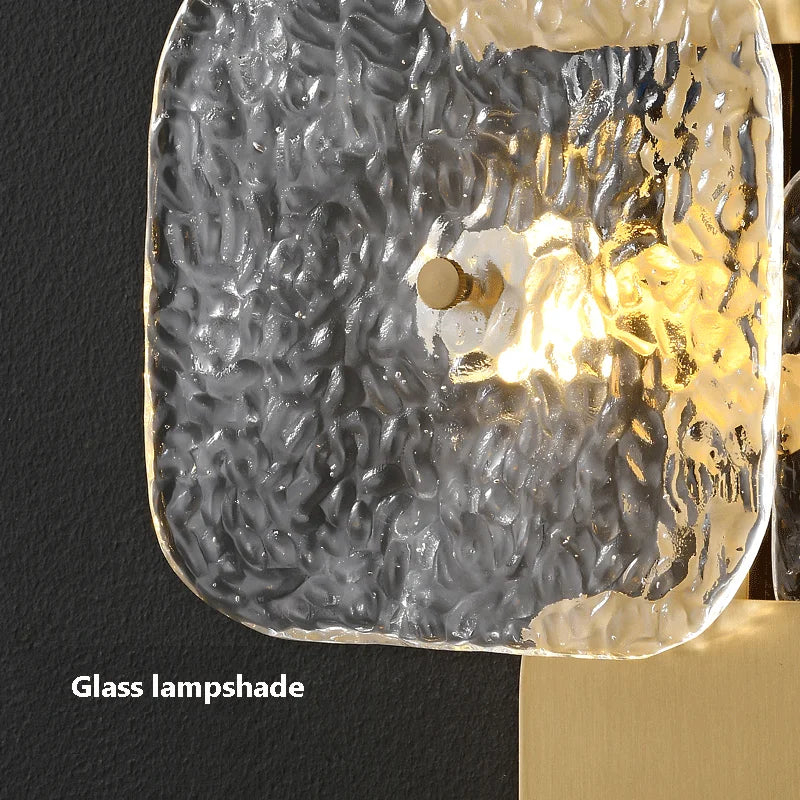 Designer copper LED wall light for modern decorative lighting - vue 5 sur 9