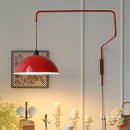 Telescopic rotating foldable cordless wall light