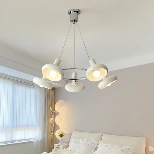 Bauhaus LED pendant chandelier for dining table - vue 5 sur 8