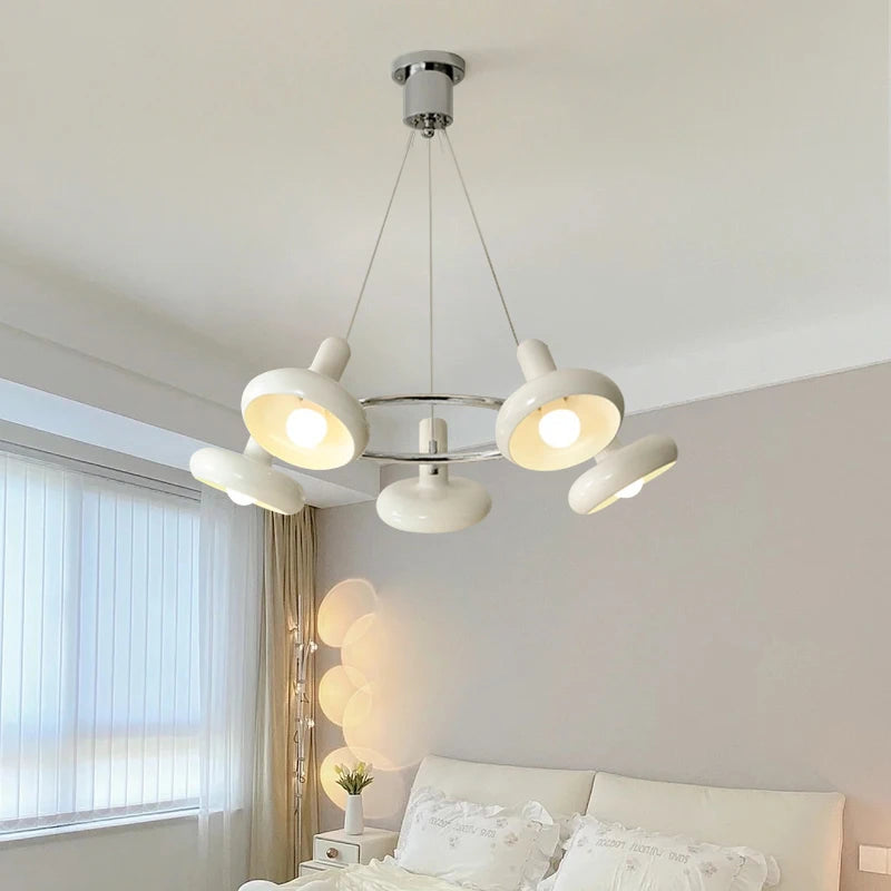 Bauhaus LED pendant chandelier for dining table - vue 4 sur 8