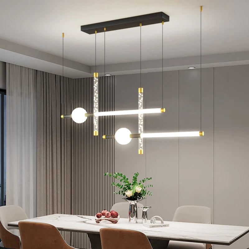 Modern minimalist design chandelier for contemporary interiors