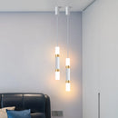 Modern art gold LED pendant light with long cable