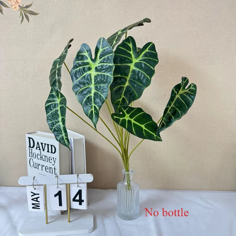 Artificial plant with 9 heads for indoor and outdoor decoration